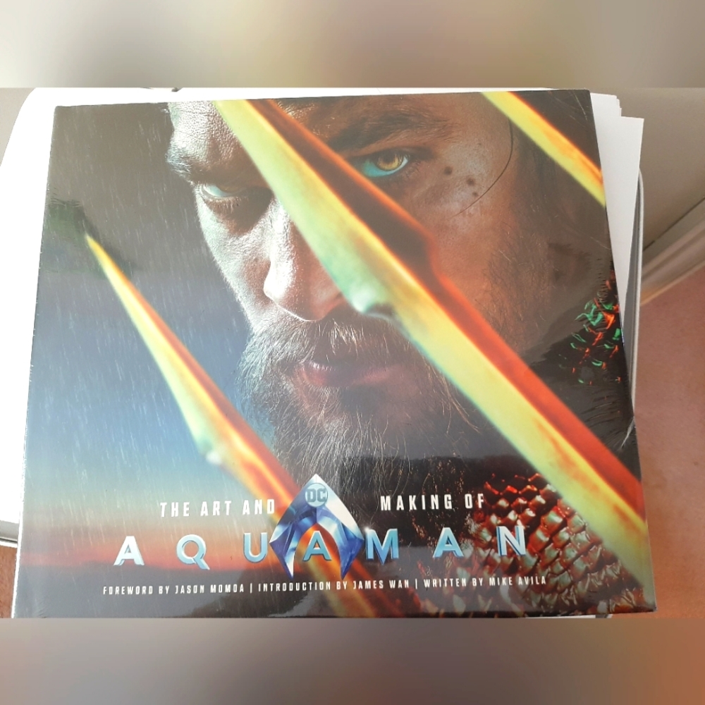 SEALED Hardcopy DC Comics The Making of Aquaman book